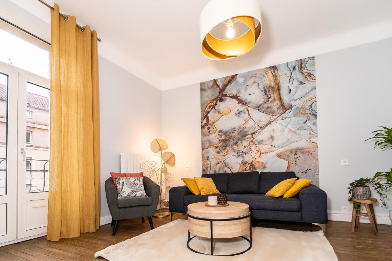 Audace - Magnifique Appartement 75M2 - Position Centrale Gare-Pompidou-Nouvelle Ville - Garage Prive - 2 A 4 Personnes Metz Luaran gambar